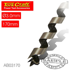 AUGER BIT 3 X 170MM POUCHED