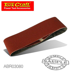 SANDING BELT 60 X 400MM 80GRIT 2/PACK (FOR TRITON PALM SANDER)