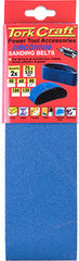 SANDING BELT ZIRCONIUM 75 X 533MM 80GRIT 2/PACK
