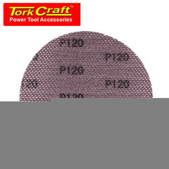 DURA MESH ABR.DISC 150MM VELCRO 120GRIT BULK FOR SANDER POLISHER