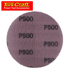 DURA MESH ABR.DISC 150MM VELCRO 500GRIT BULK FOR SANDER POLISHER