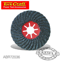 VULCANIZED FIBRE DISC 115MM 36 GRIT BULK