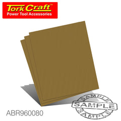 PREMIUM WATERPROOF PAPER  80 GRIT 230  X 280 (50 PIECE) AUTOMOTIVE