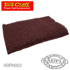 PAD NON WOVEN INDUSTRIAL STRENGTH 150 X 230MM SUPER FINE MAROON 20 PIE