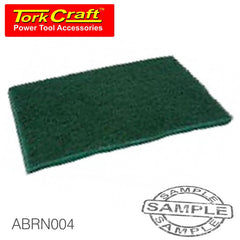 PAD NON WOVEN INDUSTRIAL STRENGTH 150 X 230MM FINE GREEN - GREEN 20PCE