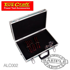 ALUMINIUM CASE 42.5 X 28.5 X 12 WITH 5 X DIVIDERS