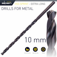 ALPEN HSS SUPER 10MM 265 X 185 EXTRA LONG