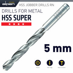 HSS SUPER DRILL BIT 5MM 1/PACK (18205)