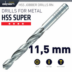 HSS SUPER DRILL BIT 11.5MM