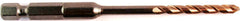 ROOF TILE DRILL BIT HEX 5.0MM 1/PACK