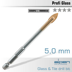 GLASS AND TILE DRILL BIT 5MM