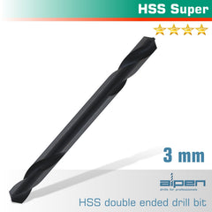 HSS SUPER DRILL BIT DOUBLE ENDED 3.0MM 1/PACK