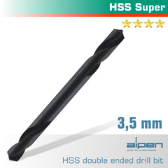 HSS SUPER DRILL BIT DOUBLE ENDED 3.5MM 1/PACK