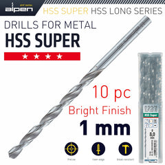 HSS DRILL BIT LONG 1 X 56MM BULK