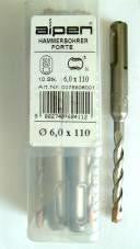 SDS PLUS HAMMER 110 X 50MM 6MM  BULK