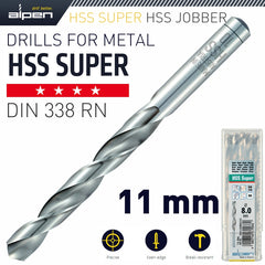 HSS SUPER DRILL BIT 11MM BULK