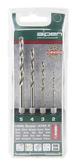 HEX SHANK SET HSS FOR 4 PIECE 2.3.4.5MM