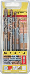 MULTICUT DRILL BIT SET 5 PIECE HEX SHANK