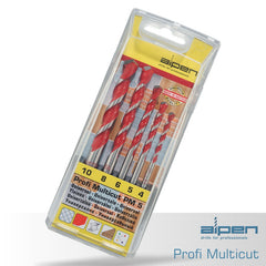 ALPEN MULTICUT DRILL BIT SET 5 PIECE