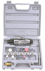 AIR DIE GRINDER 1/4' 14 PIECE KIT BLOW MOULD CASE