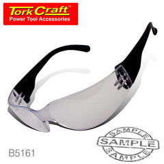 SAFETY EYEWEAR GLASSES CLEAR IN POLY BAG