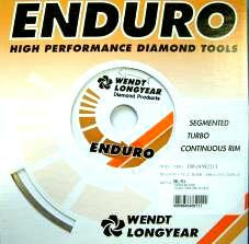 DIAMOND BLADE CONTINUOUS RIM 230 X 25.4MM BORE