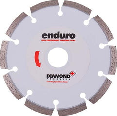 DIAMOND BLADE 125MM X 22.23MM BORE SEGMENTED WHITE PROFESSIONAL