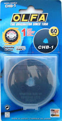 OLFA ROTARY BLADE FOR CHN1 CHENILLE CTR 1/PK 60MM