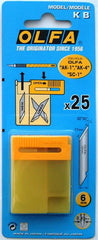 OLFA BLADES KB 25/PACK 6MM