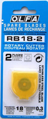 OLFA BLADES ROTARY RB18-2 2/PACK 18MM