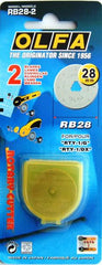 OLFA BLADES ROTARY RB28-2 2/PACK 28MM