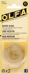 OLFA BLADES ROTARY RB45-2 2/PACK 45MM