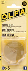 OLFA BLADES ROTARY RB45-5 5/PACK 45MM