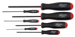 BALL END SCR-DRIVER 7PC SET 1.27-5MM POUCHED