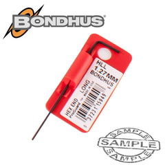 HEX END L-WRENCH 1.27MM PROGUARD SINGLE BONDHUS