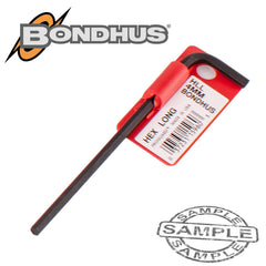 HEX END L-WRENCH 4.0MM PROGUARD SINGLE BONDHUS