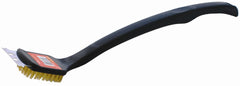 BRAAI BBQ BRASS WIRE BRUSH 450MM HANDLE 18' TCW