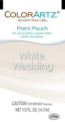 COLORARTZ WHITE WEDDING PAINT SACHET 14.7ML