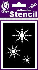 ADHESIVE STENCIL PSYCHE (5)  100 X 70MM