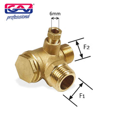 NON-RETURN VALVE 1/2' - M/M