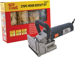 COMBO BISCUIT JOINER 900W AND 378 PIECE BISCUIT KIT