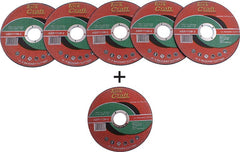 5 + 1 FREE CUTTING DISC FOR MASONRY 115 x 1.0 x 22.2MM