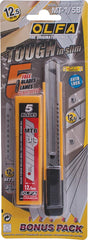 CUTTER 12.5mm MIGHTY TOUGH WITH AUTO LOCK + 5 BLADES FREE