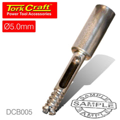 DIAMOND CORE BIT 5MM FOR HARD TILES AND PORCELAIN