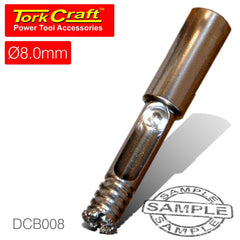 DIAMOND CORE BIT 8MM FOR HARD TILES AND PORCELAIN