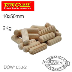 DOWELS 10 X 50MM 2KG BAG