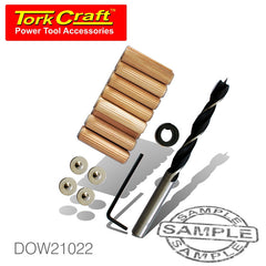 DOWEL KIT 10MM - 22 PIECE