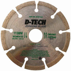 DIAMOND BLADE SEGMENTED 115 X 22.23 BRICK & MASONRY