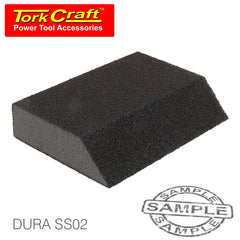 SANDING SPONGE BLOCK SINGLE ANGLED 120X70X25 COARSE 1PC