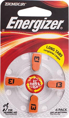 ENERGIZER HEARING AID BATTERY AZ13 4 PACK (MOQ 6)